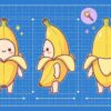 ナノバナナ三面図
